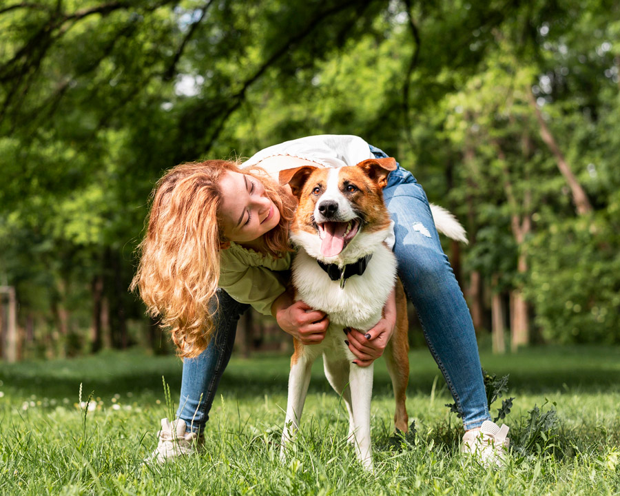 Nuestra historia 2 Mujer perro historia