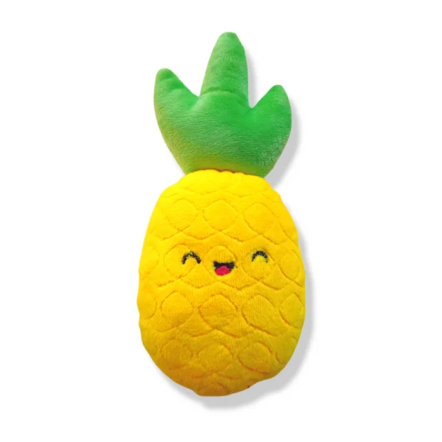 Peluche para perros en forma de piña